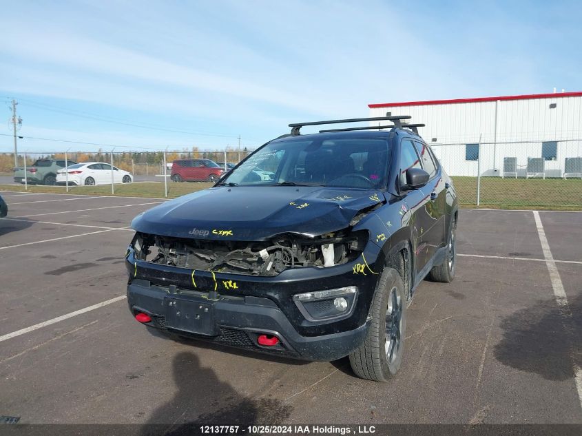 2018 Jeep Compass Trailhawk VIN: 3C4NJDDB2JT410020 Lot: 12137757