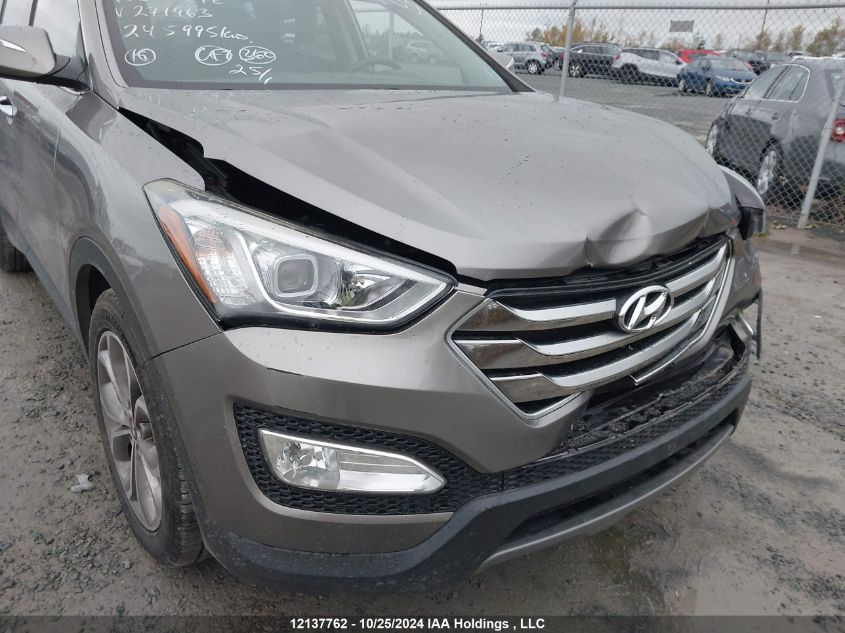 2015 Hyundai Santa Fe Sport VIN: 5XYZUDLA6FG271963 Lot: 12137762