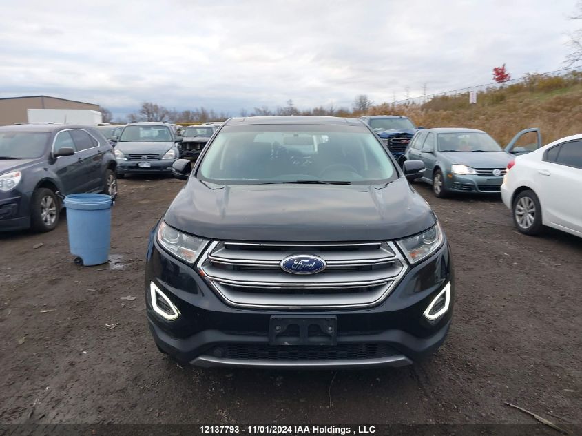 2017 Ford Edge Sel VIN: 2FMPK4J86HBC33925 Lot: 12137793