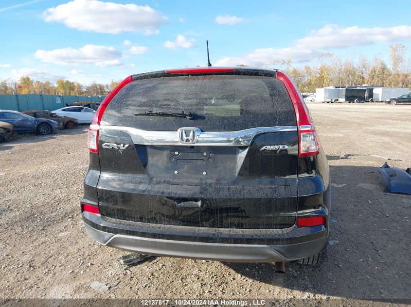 2016 Honda Cr-V VIN: 2HKRM4H36GH132873 Lot: 12137817