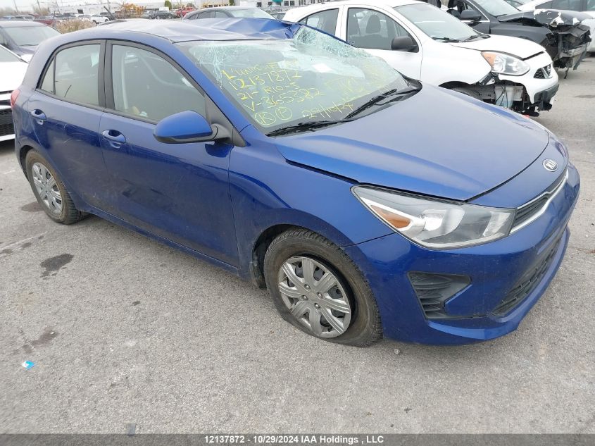 2021 Kia Rio 5-Door VIN: 3KPA25AD7ME365382 Lot: 12137872