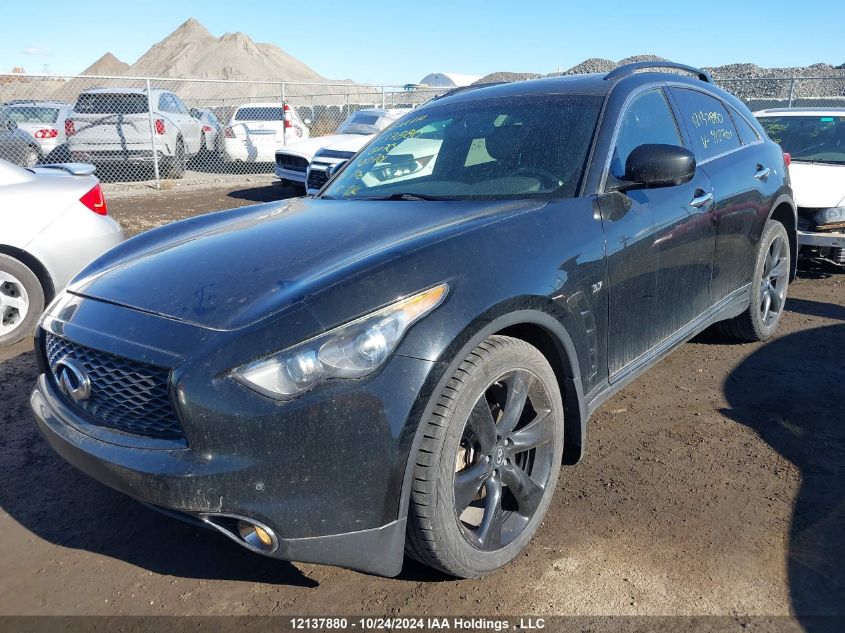 2017 Infiniti Qx70 VIN: JN8CS1MW0HM412701 Lot: 12137880