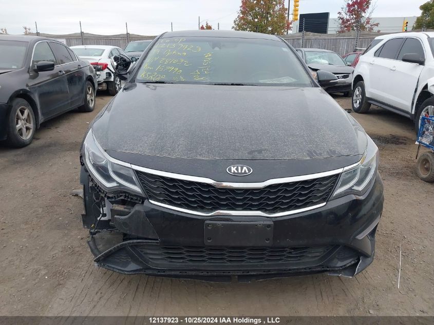 2019 Kia Optima VIN: 5XXGT4L36KG281032 Lot: 12137923