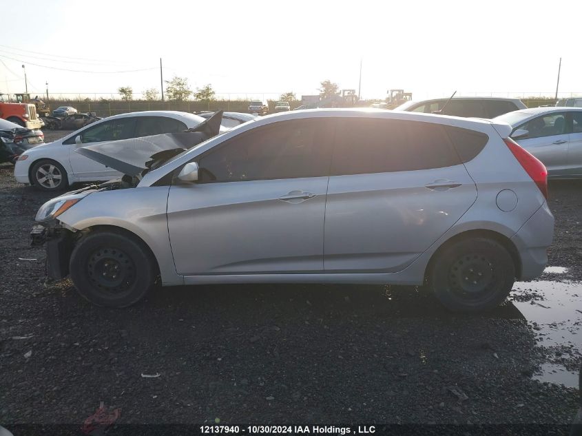 2015 Hyundai Accent VIN: KMHCT5AE5FU230142 Lot: 12137940