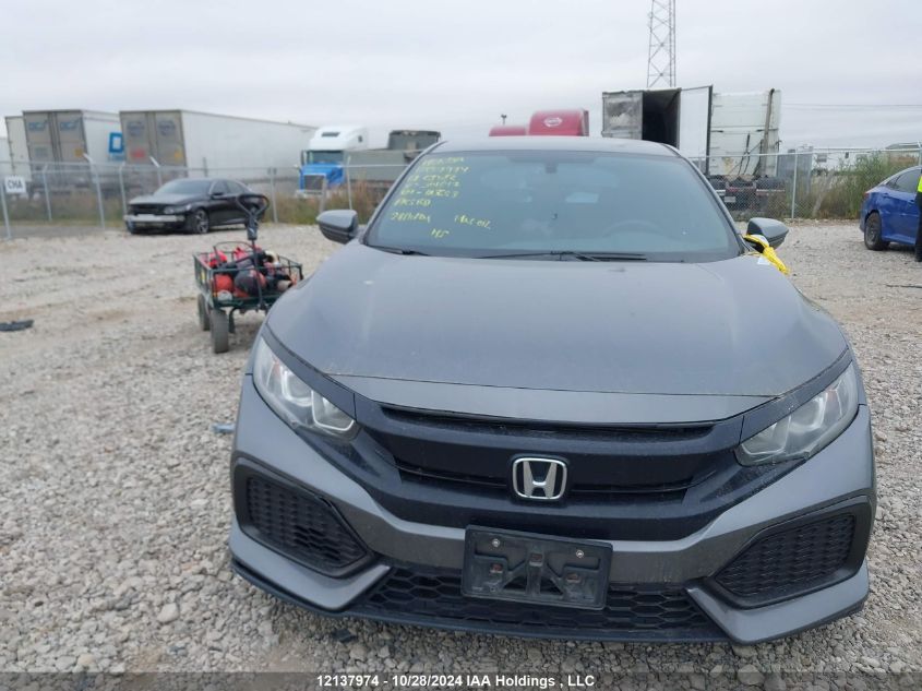 2017 Honda Civic Hatchback VIN: SHHFK7H2XHU301647 Lot: 12137974