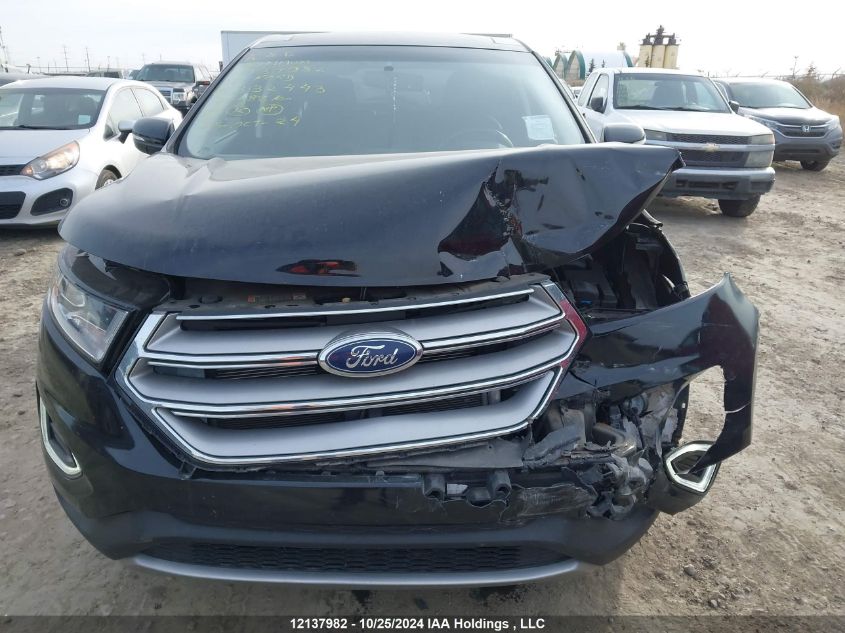2017 Ford Edge Sel VIN: 2FMPK4J89HBB32443 Lot: 12137982
