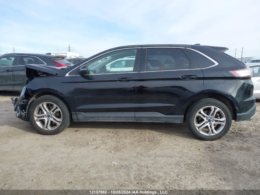2017 Ford Edge Sel VIN: 2FMPK4J89HBB32443 Lot: 12137982