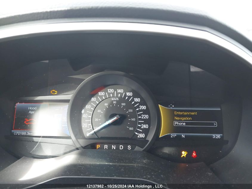 2017 Ford Edge Sel VIN: 2FMPK4J89HBB32443 Lot: 12137982