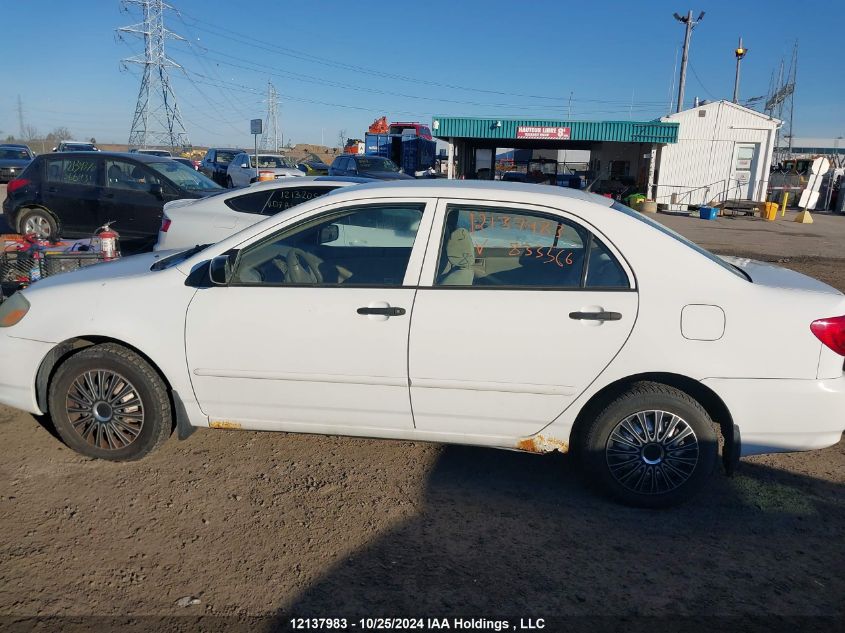 2004 Toyota Corolla Ce/Le/Sport VIN: 2T1BR32EX4C833566 Lot: 12137983