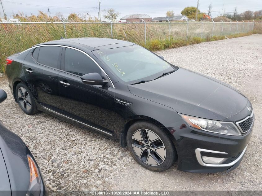 2013 Kia Optima Hybrid VIN: KNAGM4AD1D5040783 Lot: 12138013