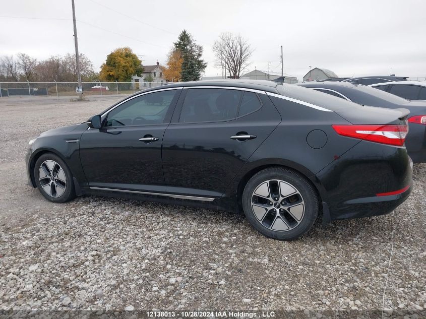 2013 Kia Optima Hybrid VIN: KNAGM4AD1D5040783 Lot: 12138013