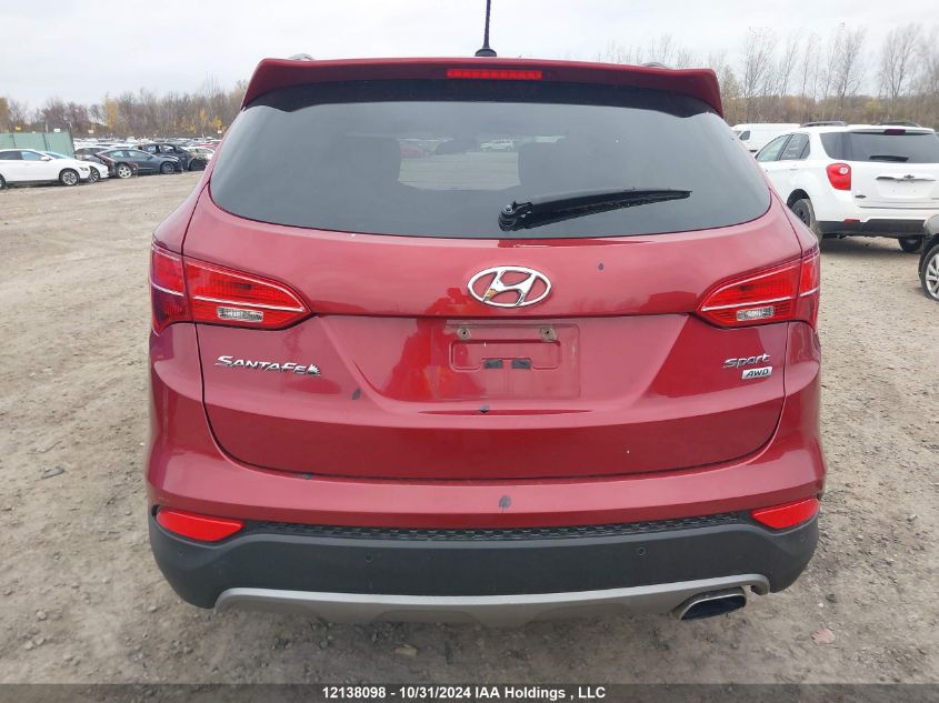 2016 Hyundai Santa Fe Sport 2.4 Premium VIN: 5XYZUDLB2GG311403 Lot: 12138098