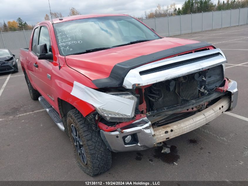 2016 Toyota Tundra Sr 5.7L V8 VIN: 5TFUY5F13GX522680 Lot: 12138112