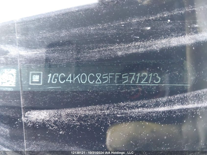 2015 Chevrolet Silverado 3500Hd VIN: 1GC4K0C85FF571213 Lot: 12138121