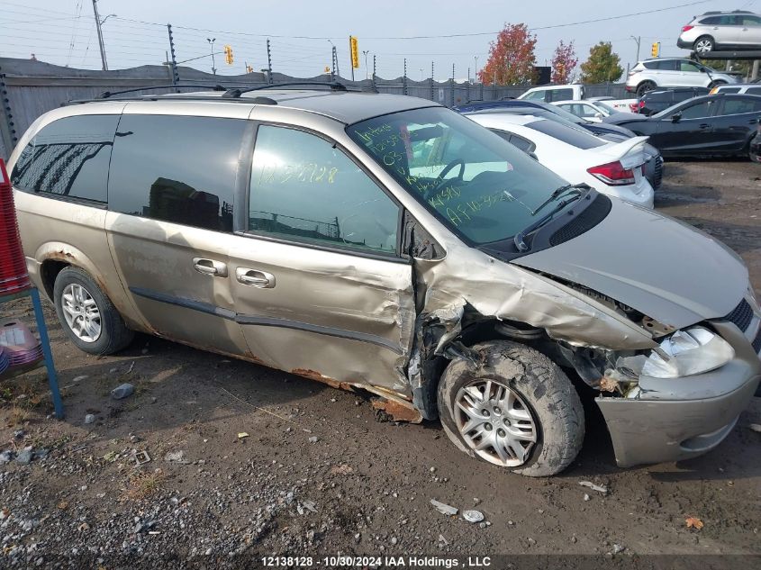 2003 Dodge Grand Caravan VIN: 2D4GP44R93R121603 Lot: 12138128