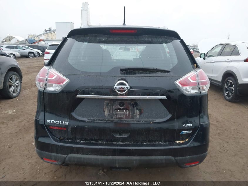 2015 Nissan Rogue VIN: 5N1AT2MV8FC830760 Lot: 12138141