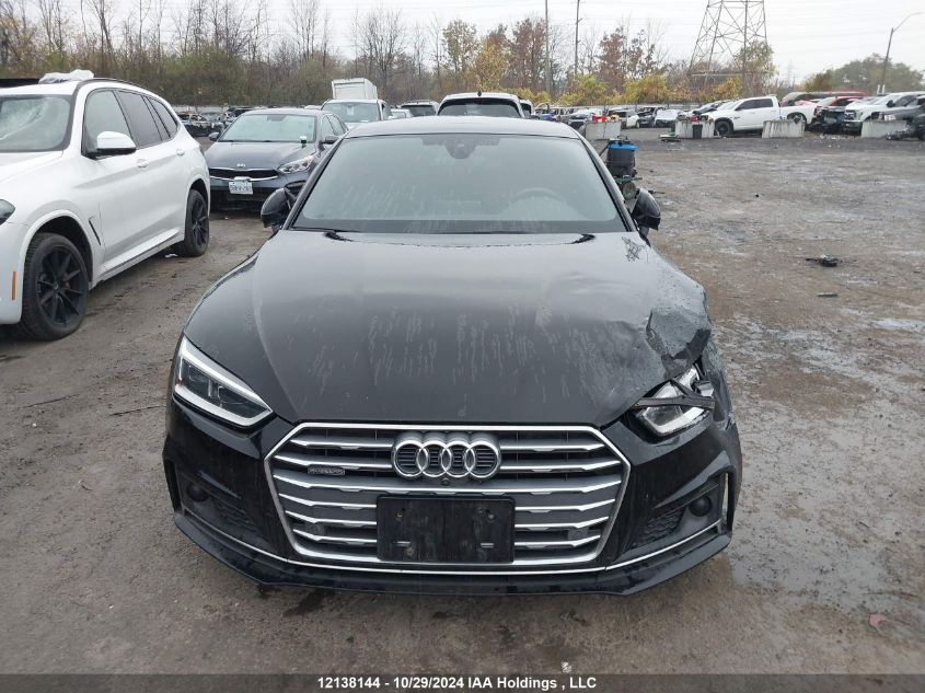 2018 Audi A5 Prestige S-Line VIN: WAUFNCF55JA126928 Lot: 12138144