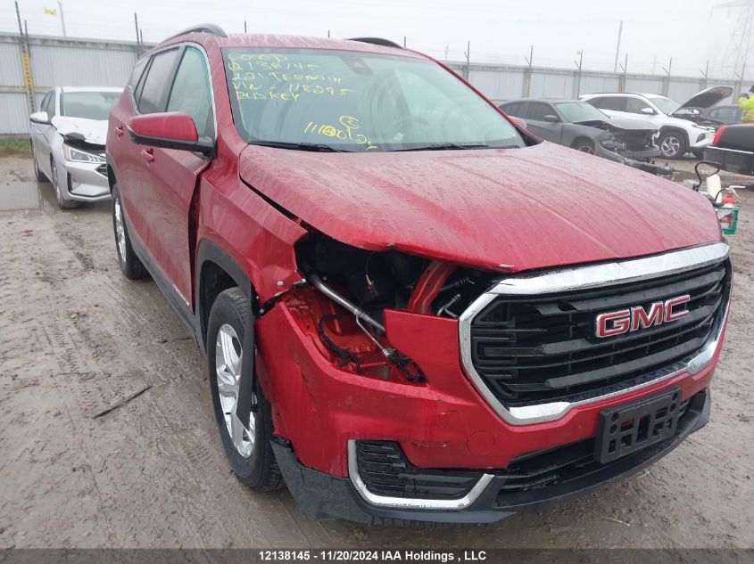 2022 GMC Terrain VIN: 3GKALTEV8NL118295 Lot: 12138145