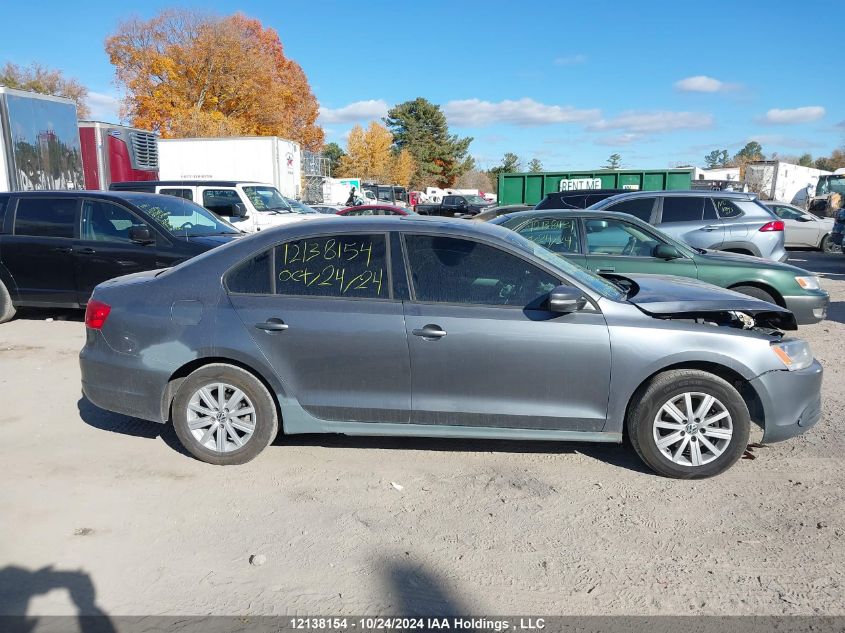 2014 Volkswagen Jetta Sedan VIN: 3VWDK7AJ8EM392240 Lot: 12138154