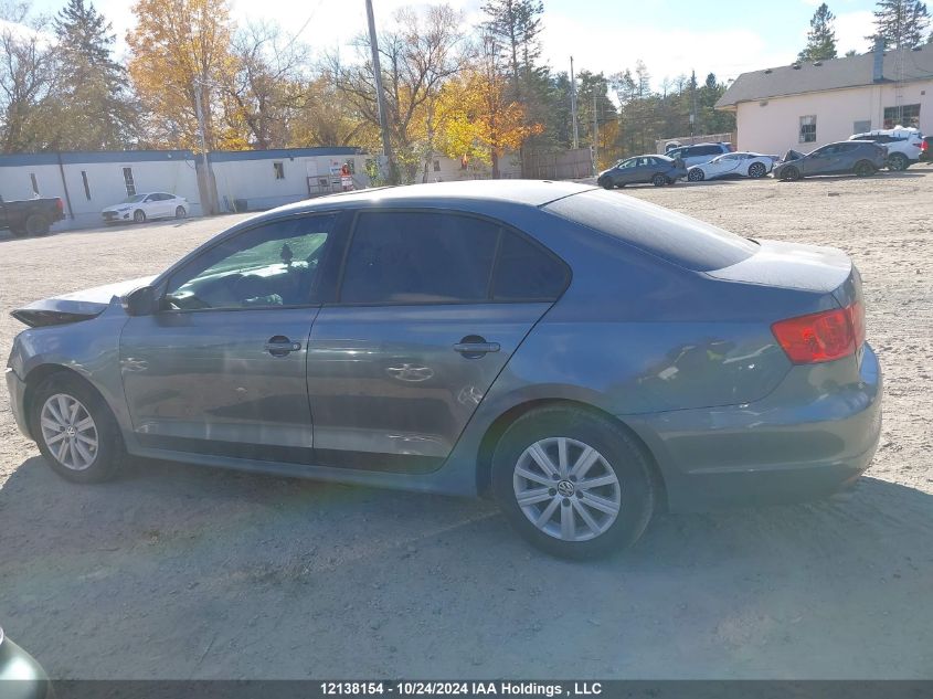 2014 Volkswagen Jetta Sedan VIN: 3VWDK7AJ8EM392240 Lot: 12138154