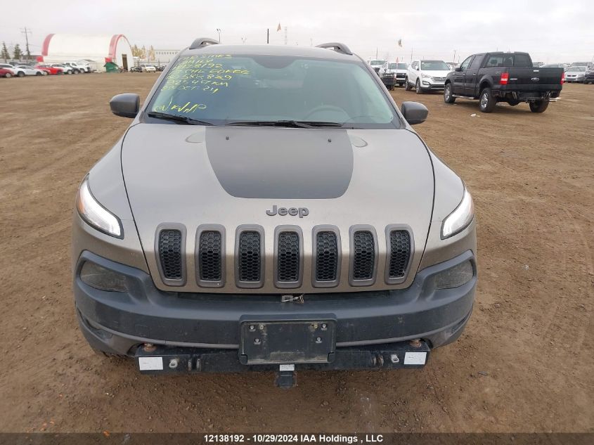 2017 Jeep Cherokee Trailhawk VIN: 1C4PJMBS1HW588839 Lot: 12138192