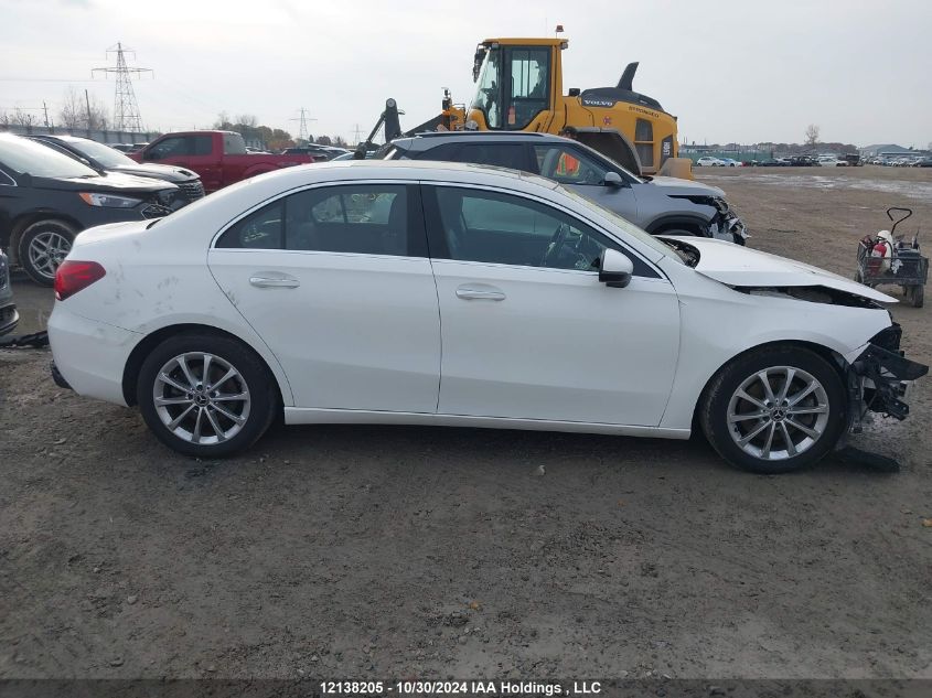 2022 Mercedes-Benz A-Class VIN: W1K3G4FB7NJ338804 Lot: 12138205