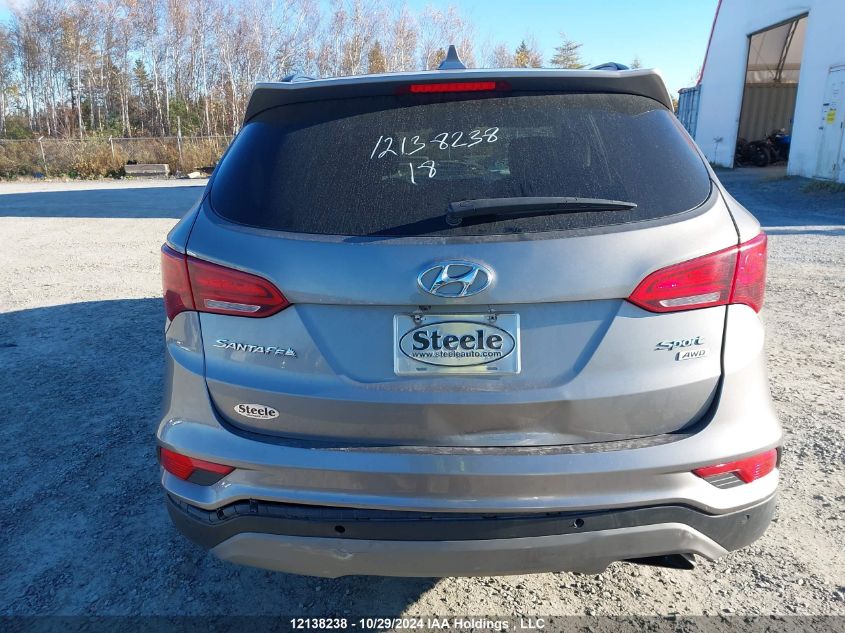 2018 Hyundai Santa Fe Sport VIN: 5XYZUDLB0JG547698 Lot: 12138238