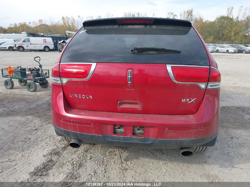 2011 Lincoln Mkx VIN: 2LMDJ6JK9BBJ28417 Lot: 12138267