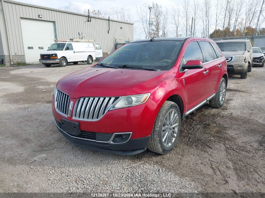 2011 Lincoln Mkx VIN: 2LMDJ6JK9BBJ28417 Lot: 12138267