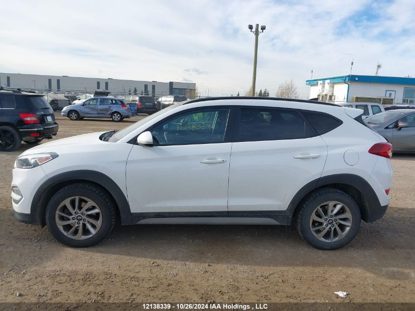 2018 Hyundai Tucson Limited/Sport And Eco/Se VIN: KM8J3CA41JU756277 Lot: 12138339