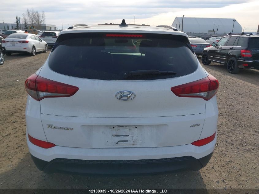 2018 Hyundai Tucson Limited/Sport And Eco/Se VIN: KM8J3CA41JU756277 Lot: 12138339