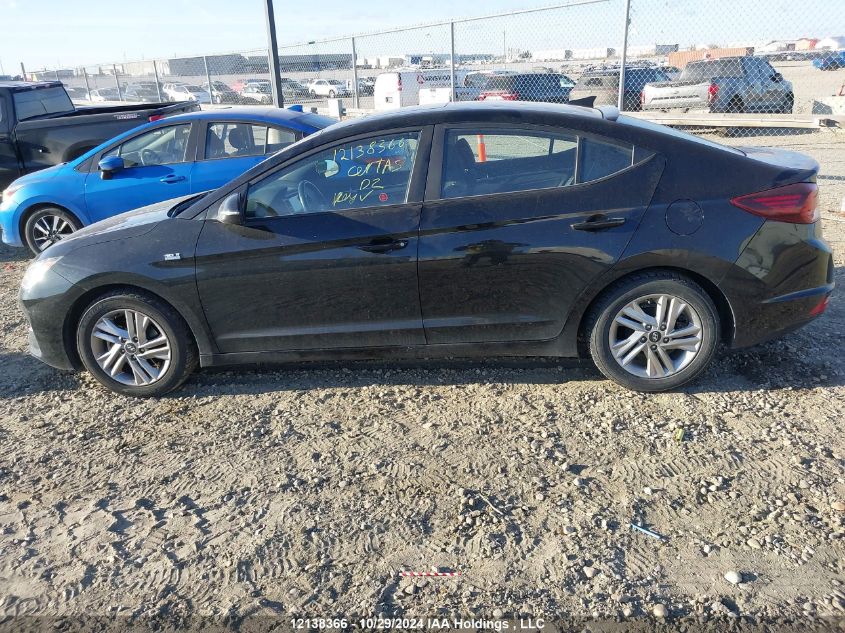 2020 Hyundai Elantra Sel/Value/Limited VIN: KMHD84LF5LU991514 Lot: 12138366