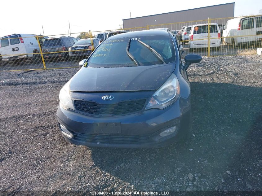 2013 Kia Rio VIN: KNADM4A31D6145621 Lot: 12138403