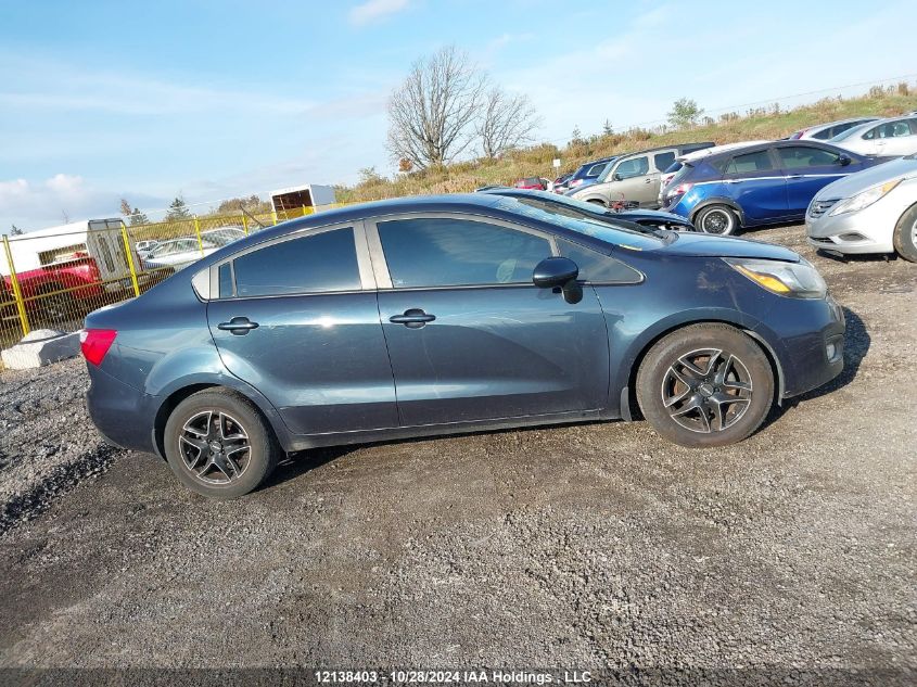 2013 Kia Rio VIN: KNADM4A31D6145621 Lot: 12138403