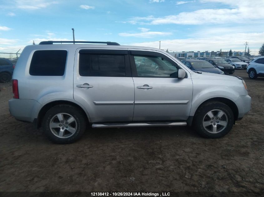 2009 Honda Pilot Exl VIN: 5FNYF48569B504463 Lot: 12138412