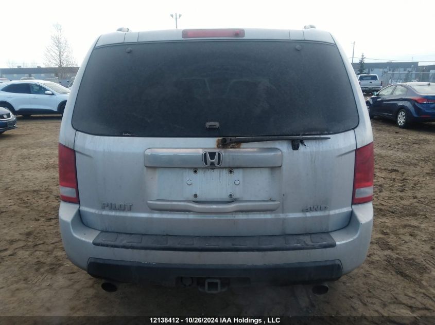 2009 Honda Pilot Exl VIN: 5FNYF48569B504463 Lot: 12138412