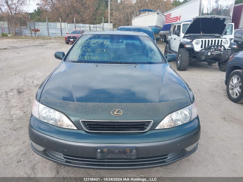 1999 Lexus Es 300 VIN: JT8BF28G7X0158140 Lot: 12138431