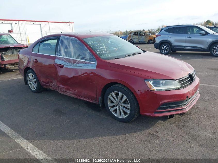 2017 Volkswagen Jetta Sedan VIN: 3VWDB7AJ4HM389291 Lot: 12138462