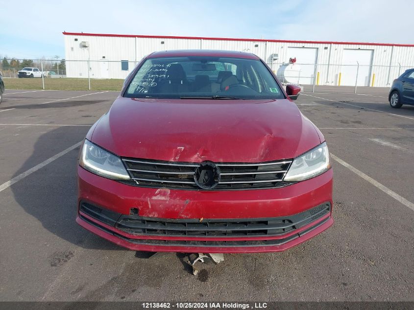 2017 Volkswagen Jetta Sedan VIN: 3VWDB7AJ4HM389291 Lot: 12138462