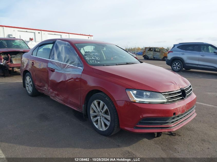 2017 Volkswagen Jetta Sedan VIN: 3VWDB7AJ4HM389291 Lot: 12138462