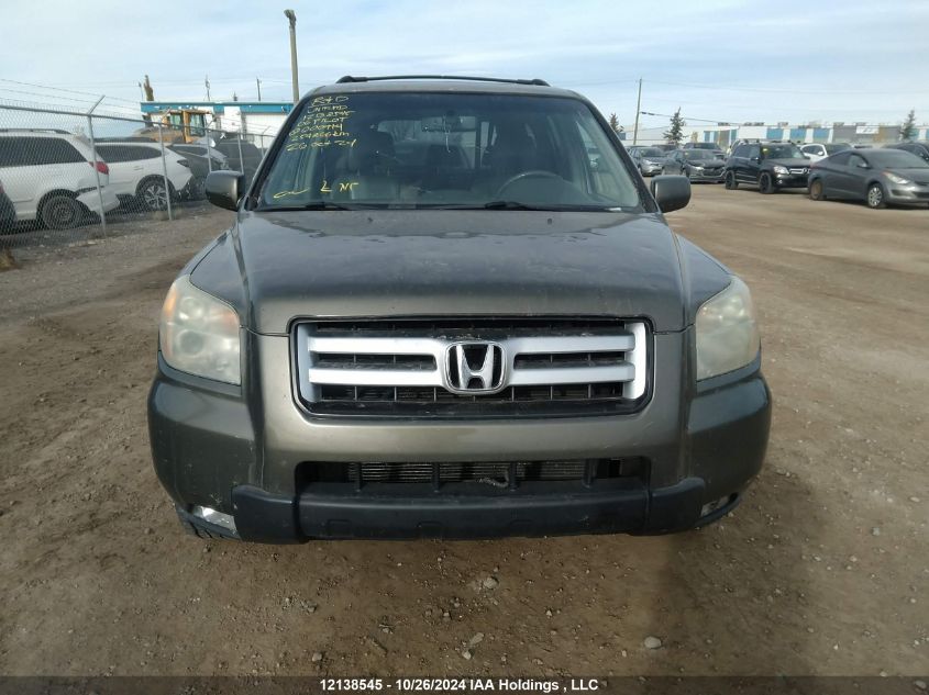 2006 Honda Pilot VIN: 2HKYF18586H000914 Lot: 12138545