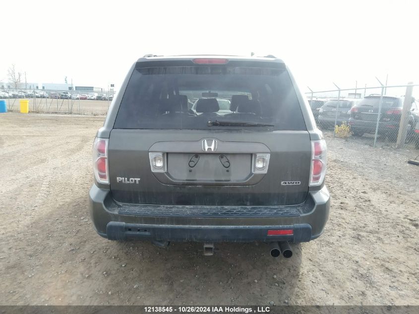 2006 Honda Pilot VIN: 2HKYF18586H000914 Lot: 12138545