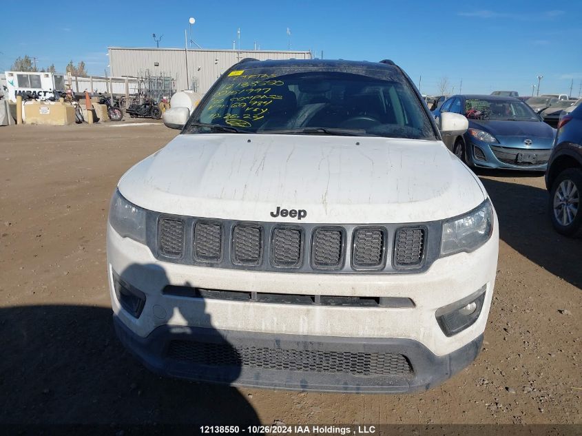 2020 Jeep Compass Latitude VIN: 3C4NJDBB7LT151997 Lot: 12138550