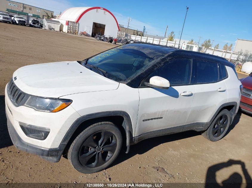 2020 Jeep Compass Latitude VIN: 3C4NJDBB7LT151997 Lot: 12138550