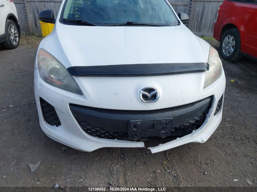 2012 Mazda Mazda3 VIN: JM1BL1UF0C1585178 Lot: 12138552