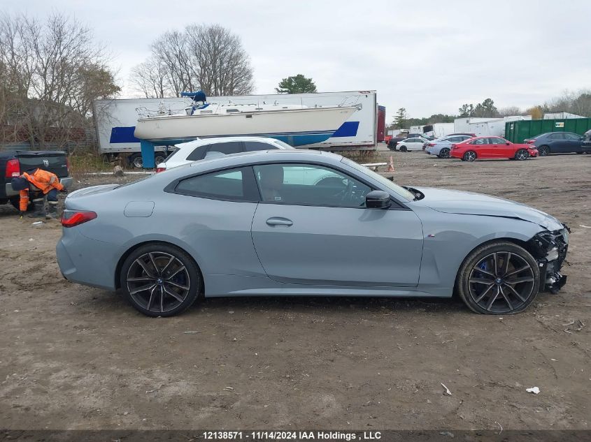 2022 BMW 4 Series VIN: WBA13AR09NCK94456 Lot: 12138571