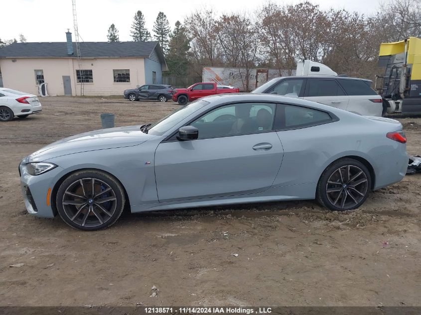 2022 BMW 4 Series VIN: WBA13AR09NCK94456 Lot: 12138571