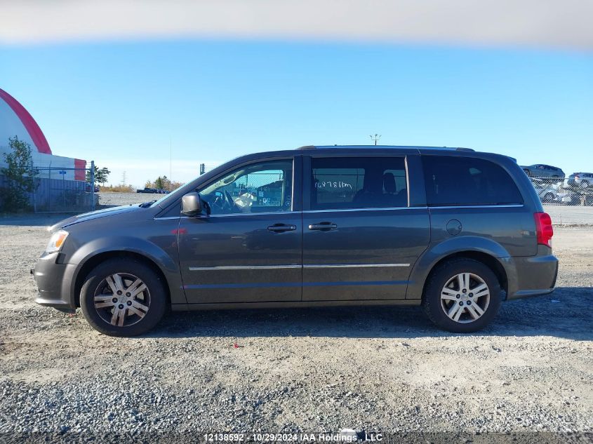 2016 Dodge Grand Caravan Crew VIN: 2C4RDGDG2GR241411 Lot: 12138592