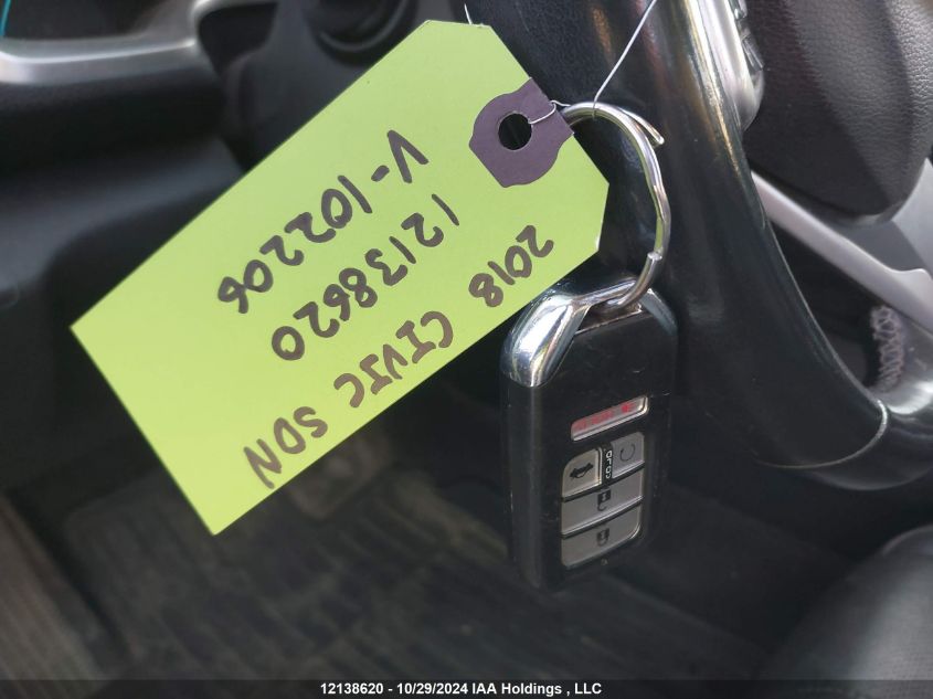 2018 Honda Civic Sedan VIN: 2HGFC1F98JH102206 Lot: 12138620