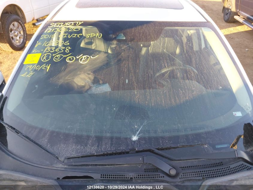 2018 Honda Civic Sedan VIN: 2HGFC1F98JH102206 Lot: 12138620